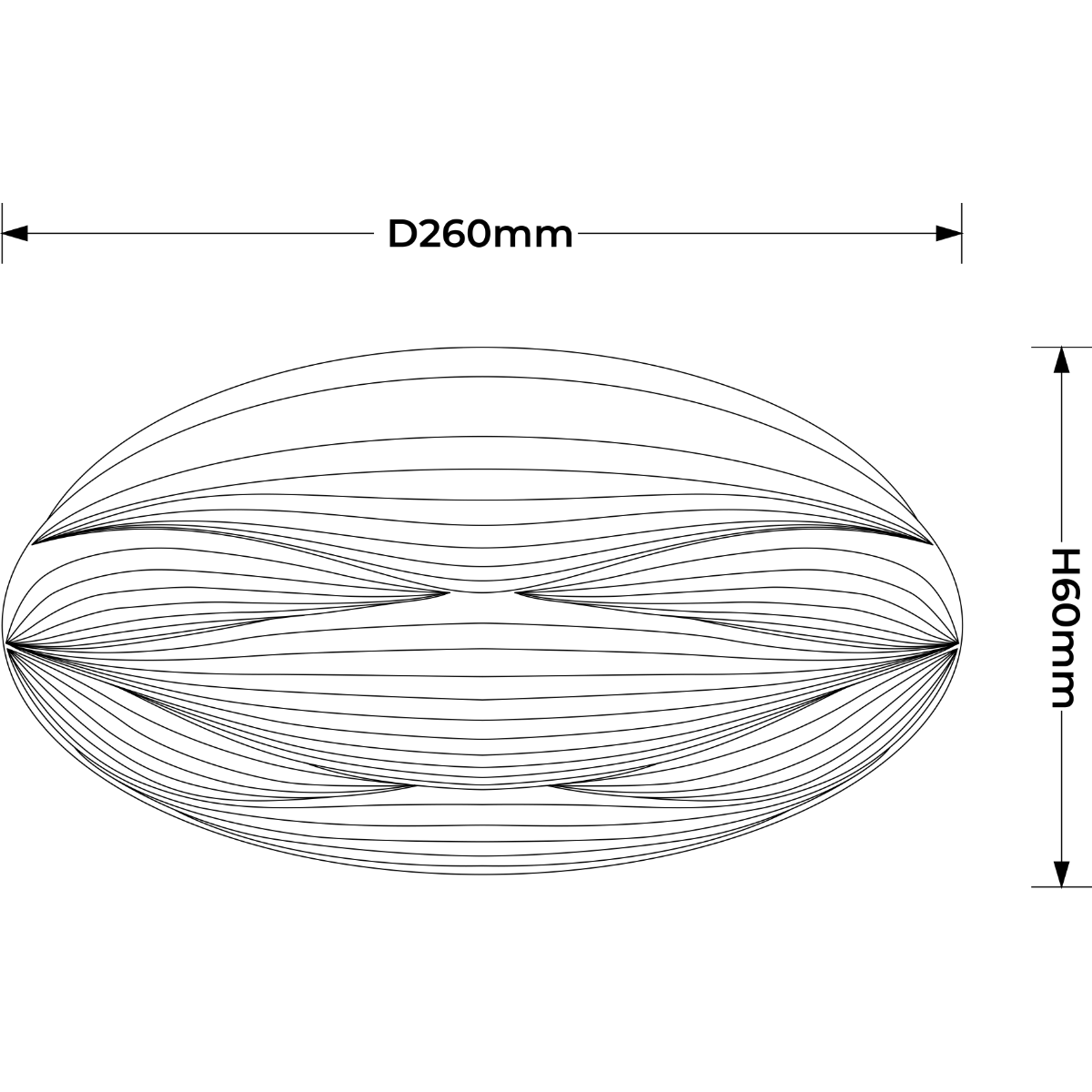 Light Prestige LP-9623/1C-26 WH Plafon Moluna 26 cm biały LED 4000K