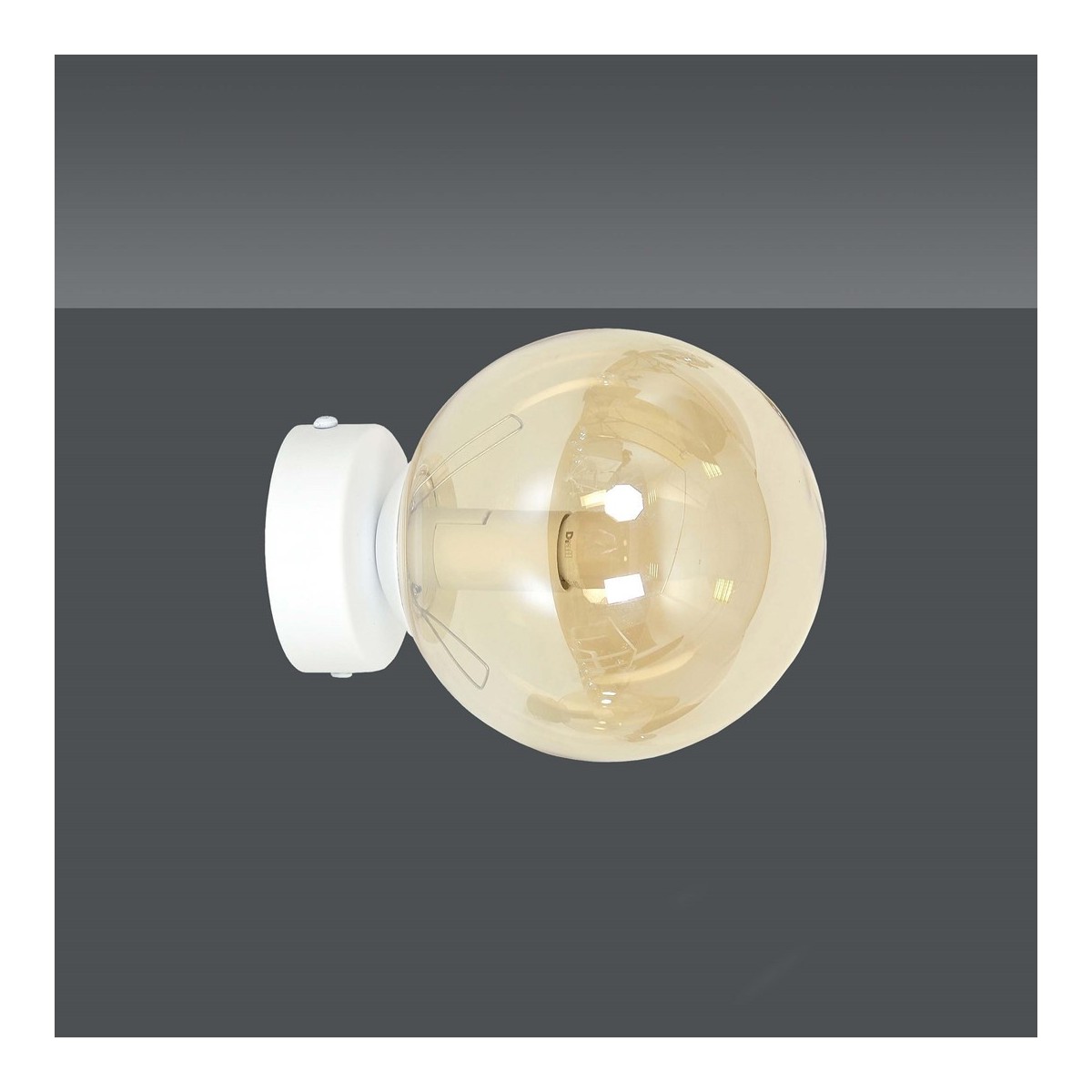 Emibig ROSSI K1 WH MIODOWY EM879/K1 kolor biały z kategorii kinkiety