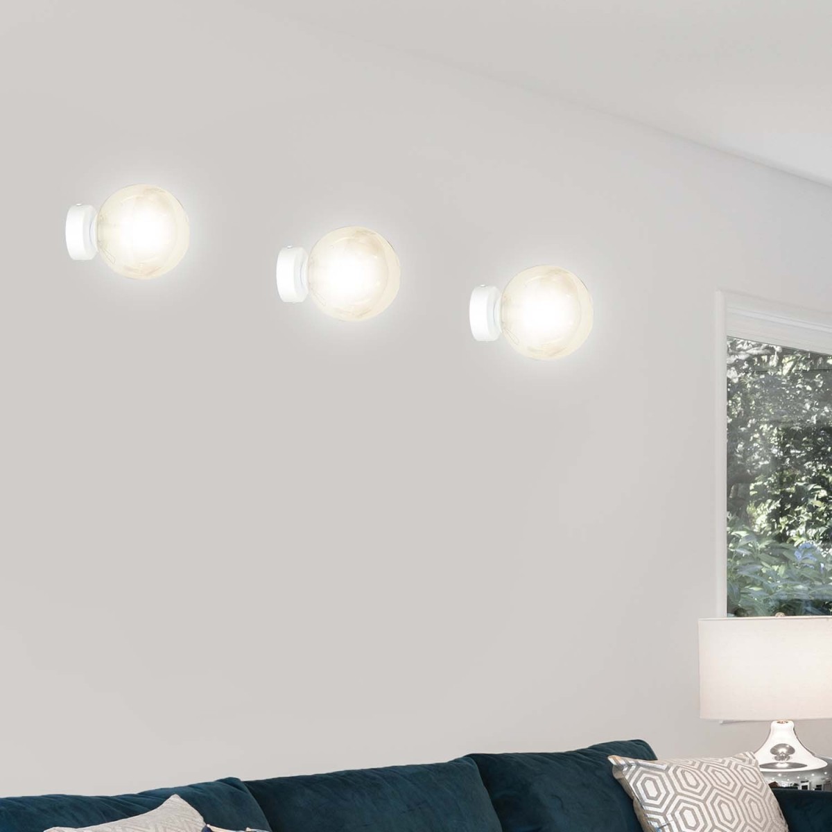 Emibig ROSSI K1 WH MIODOWY EM879/K1 kolor biały z kategorii kinkiety