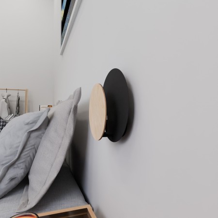 Emibig CIRCLE 1A BLACK EM970/2 kolor czarny z kategorii kinkiety