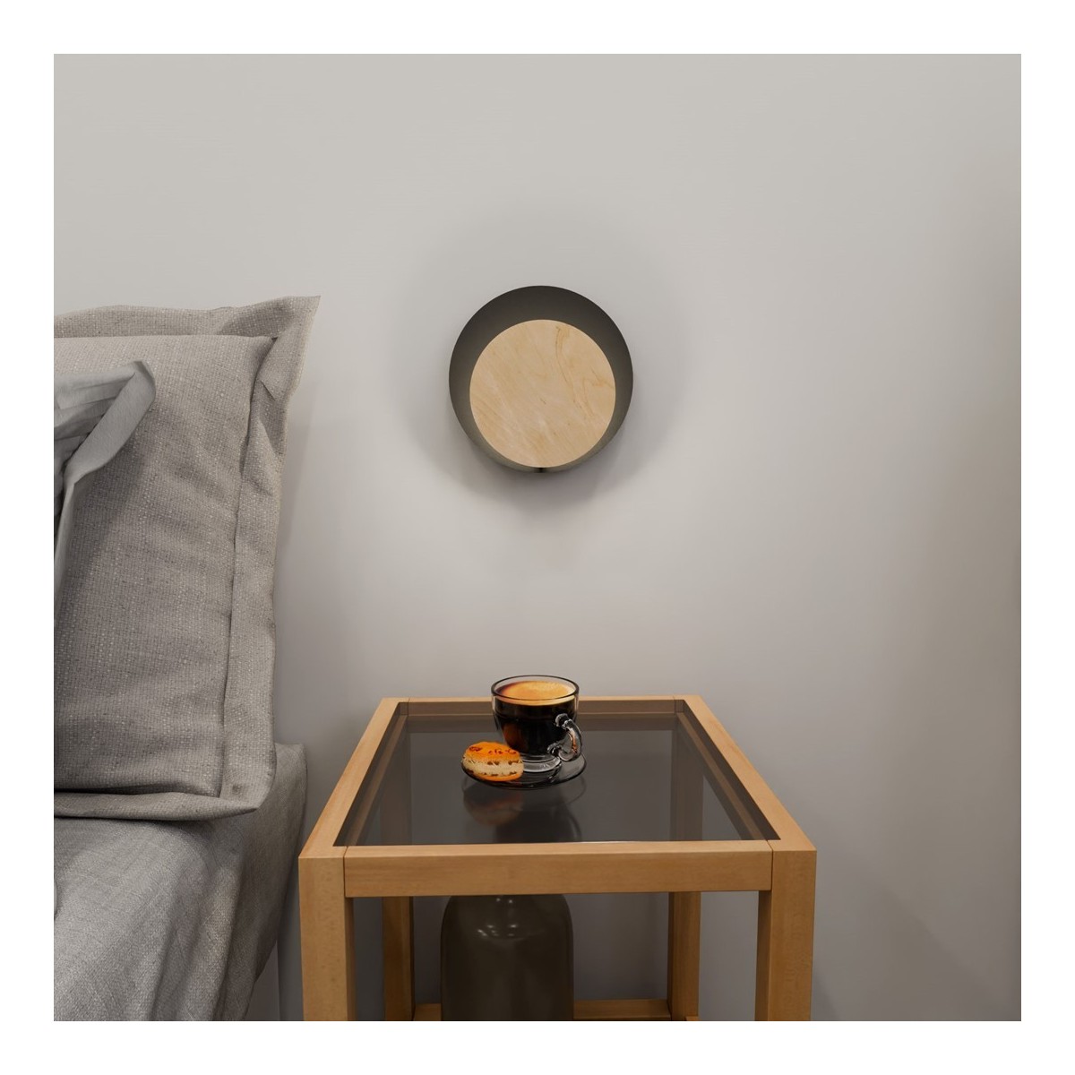 Emibig CIRCLE 1A BLACK EM970/2 kolor czarny z kategorii kinkiety