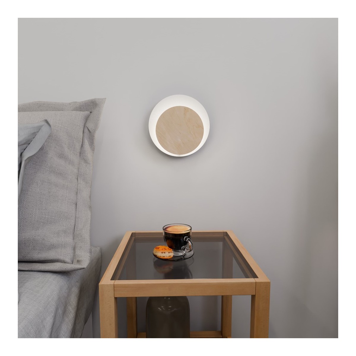 Emibig CIRCLE 1A WHITE EM970/1 kolor biały z kategorii kinkiety