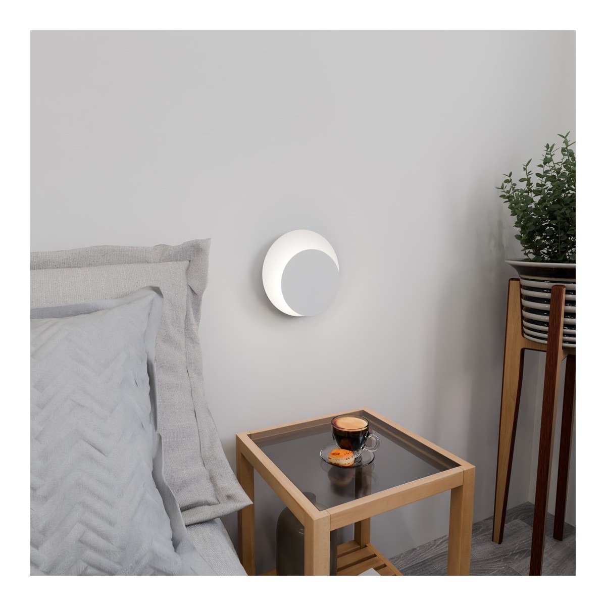 Emibig CIRCLE 1C WHITE EM972/1 kolor biały z kategorii kinkiety