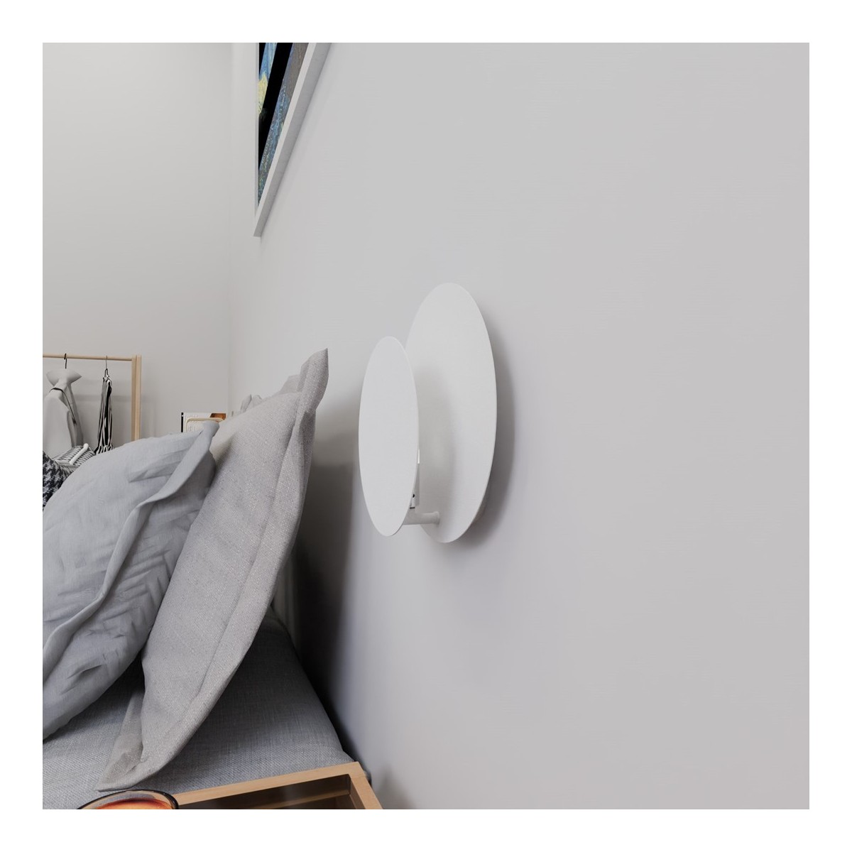 Emibig CIRCLE 1C WHITE EM972/1 kolor biały z kategorii kinkiety