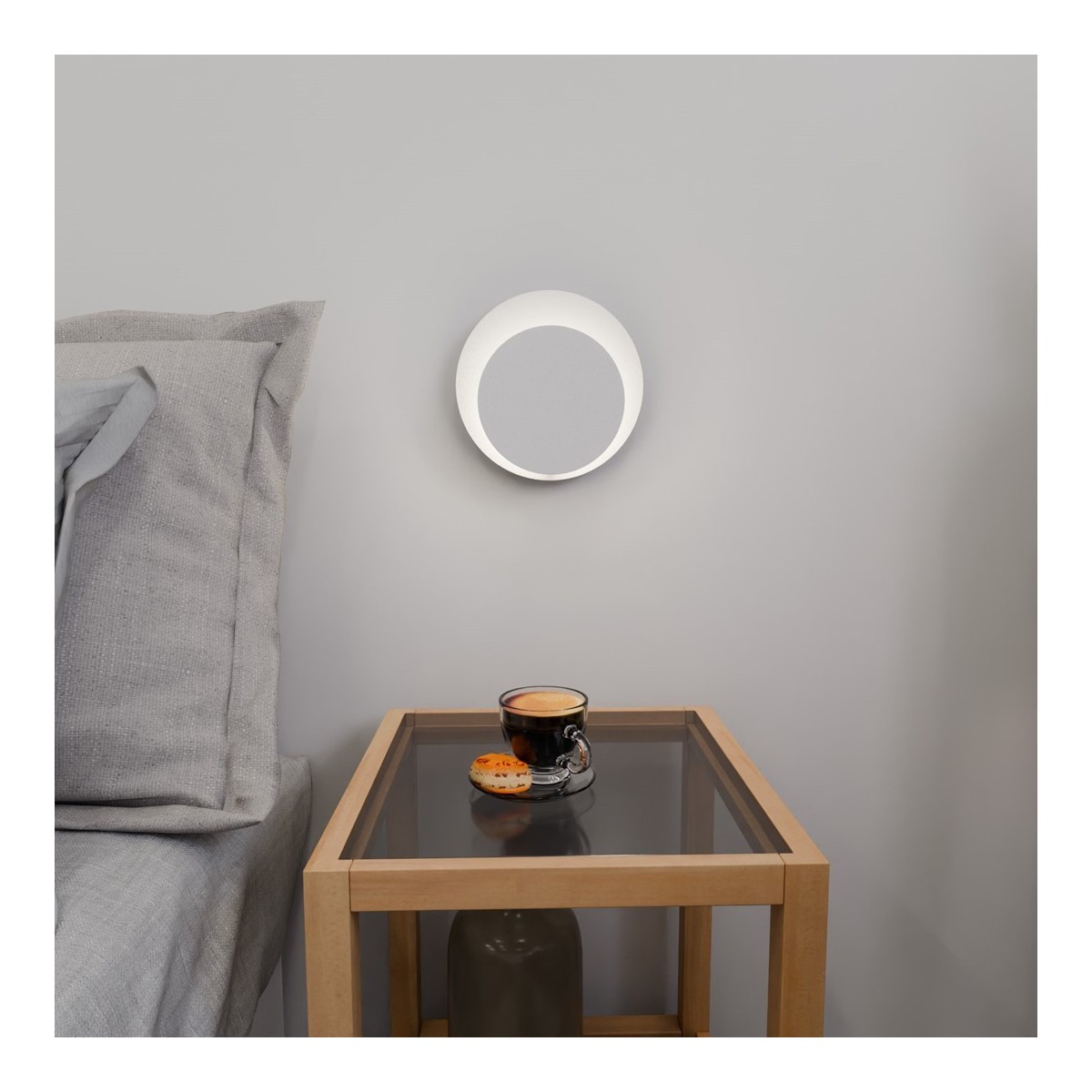 Emibig CIRCLE 1C WHITE EM972/1 kolor biały z kategorii kinkiety