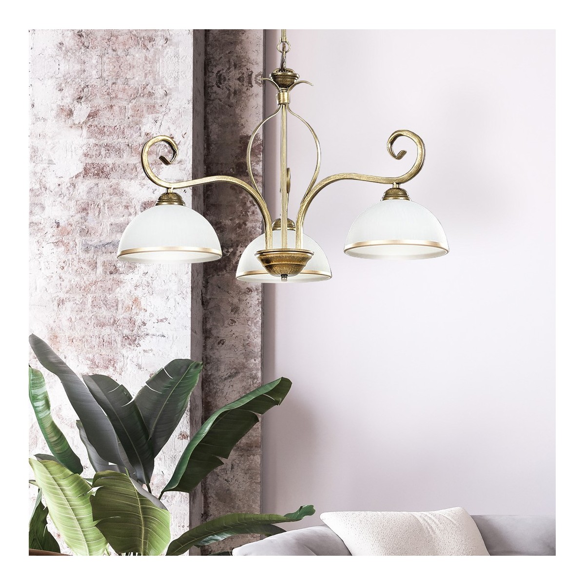 Emibig WIVARA 3 GOLD EM149/3 kolor złoty z kategorii żyrandole