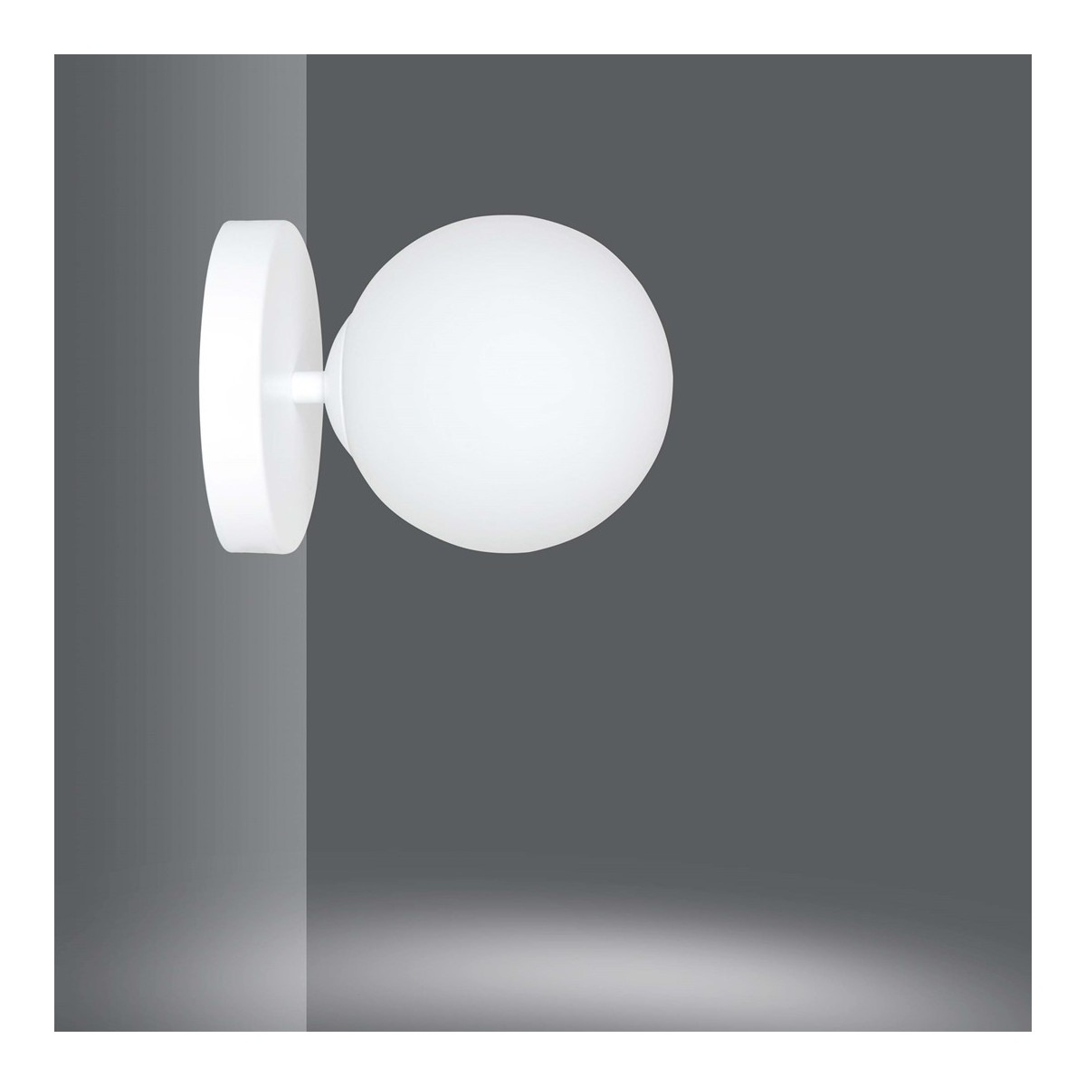 Emibig HALLDOR K1 WHITE EM1025/K1 kolor biały z kategorii kinkiety