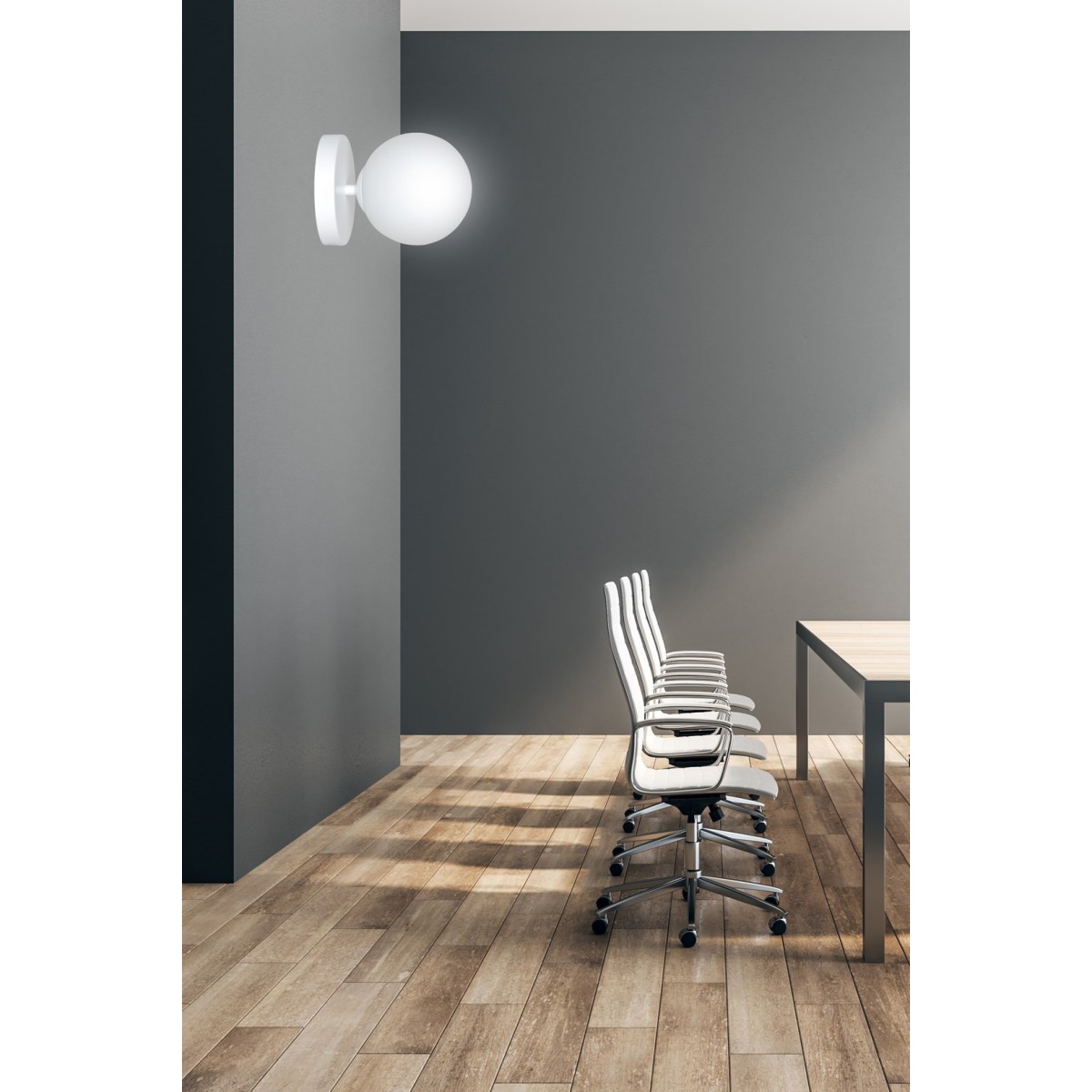 Emibig HALLDOR K1 WHITE EM1025/K1 kolor biały z kategorii kinkiety