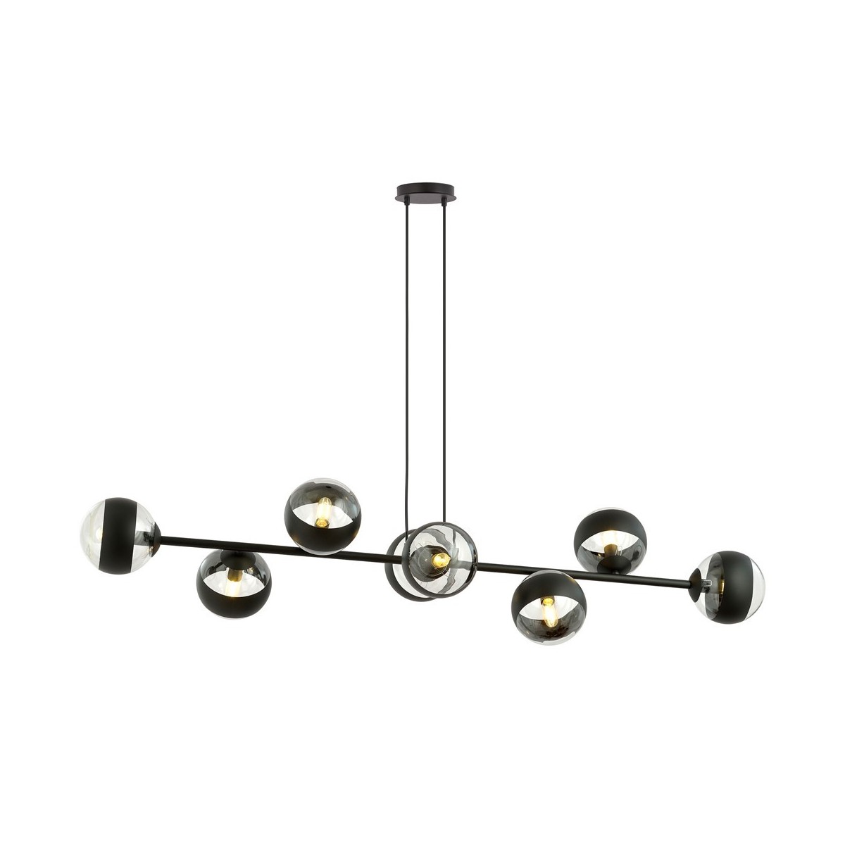 Emibig ROSSI 8 BL STRIPE EM1229/8 kolor biały z kategorii lampy wiszące