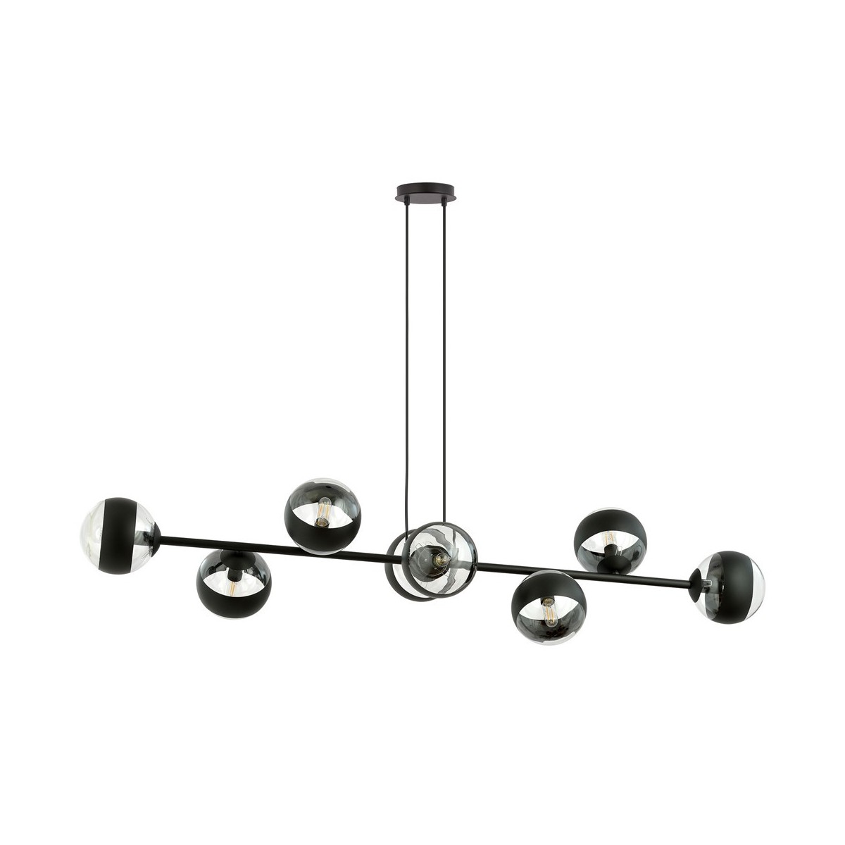 Emibig ROSSI 8 BL STRIPE EM1229/8 kolor biały z kategorii lampy wiszące