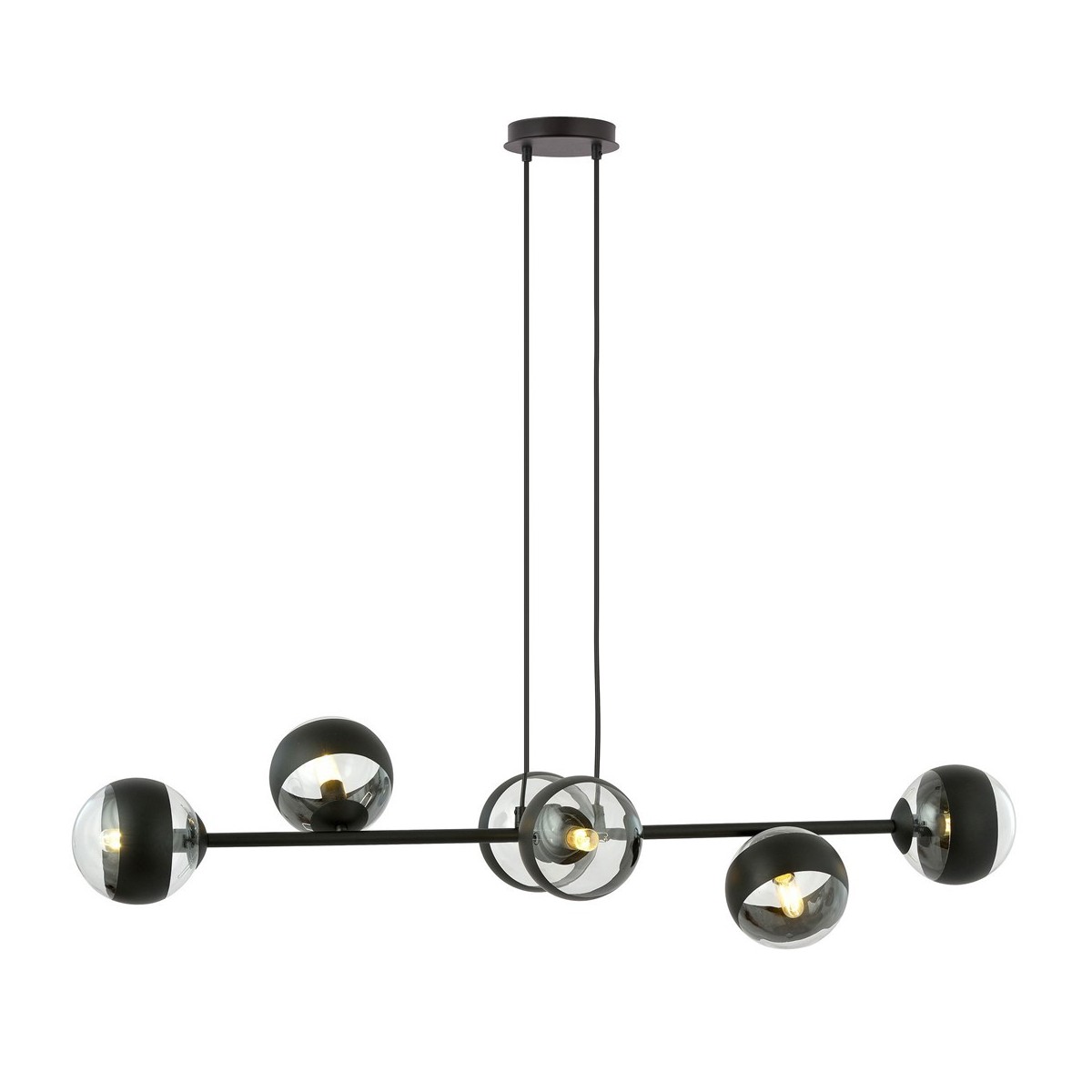 Emibig ROSSI 6 BL STRIPE EM1229/6 kolor biały z kategorii lampy wiszące