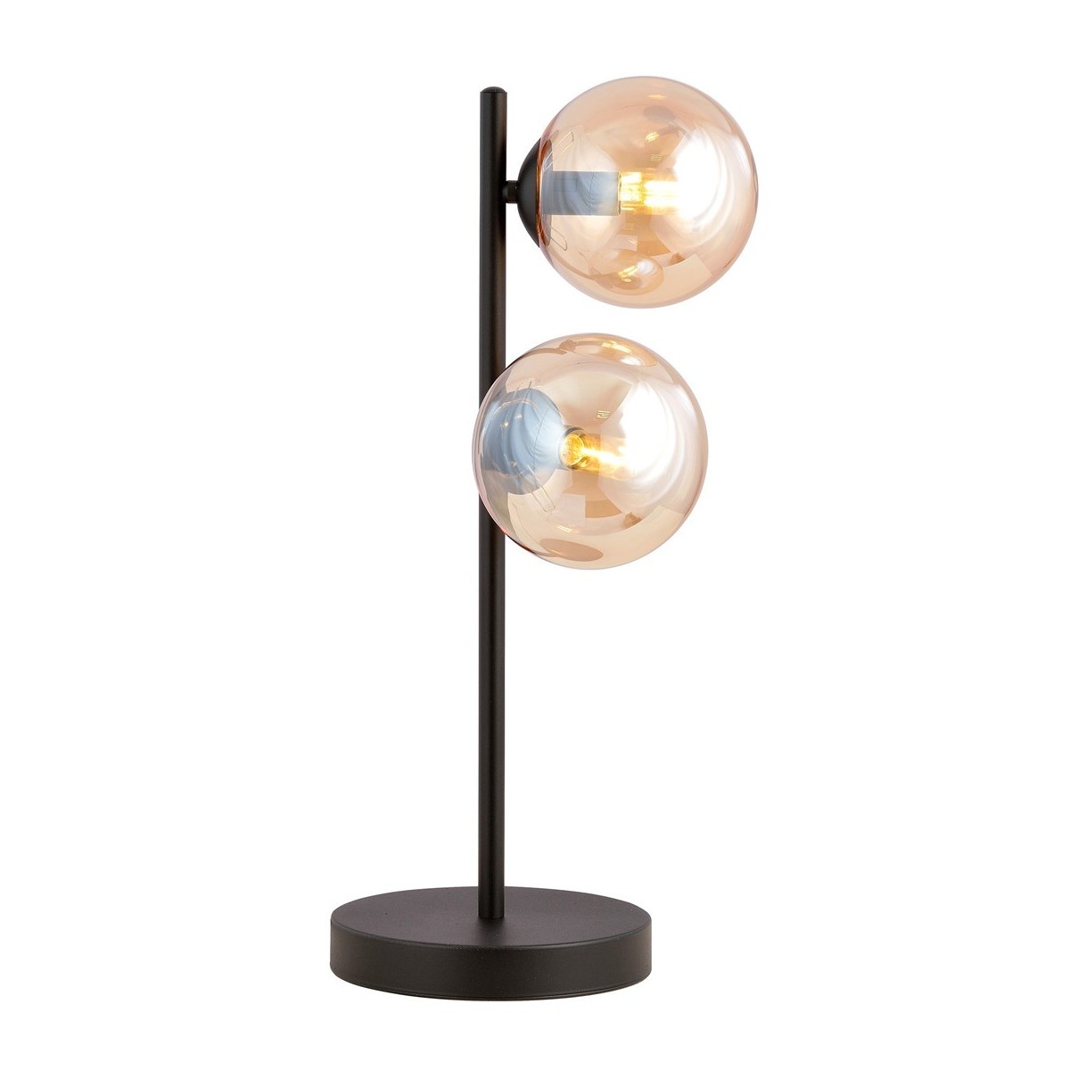 Emibig ROSSI LN2 MIODOWY EM879/LN2 kolor czarny z kategorii lampki biurkowe