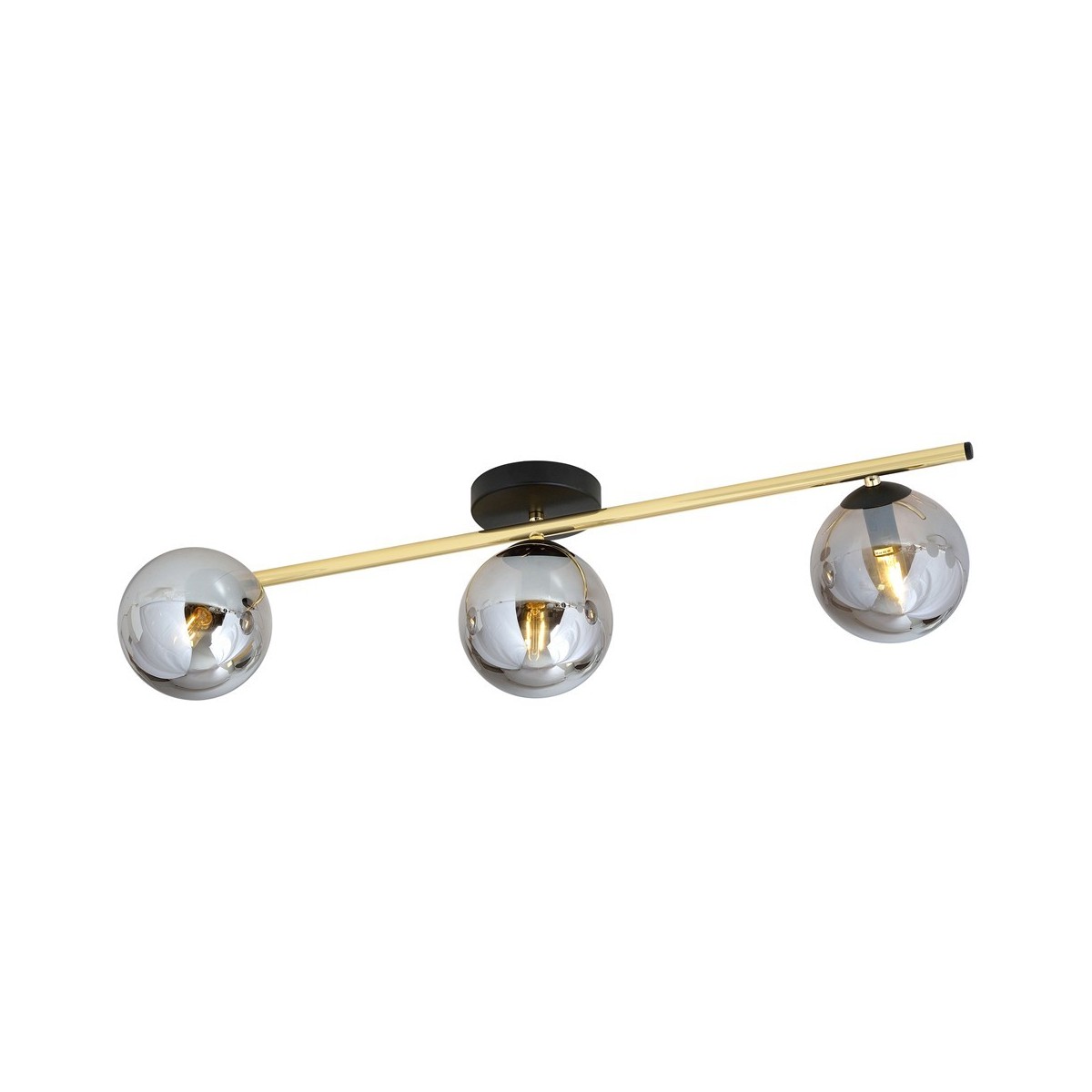 Emibig SPLENDI 3 BL GRAFIT EM1246/3 kolor czarny z kategorii lampy sufitowe