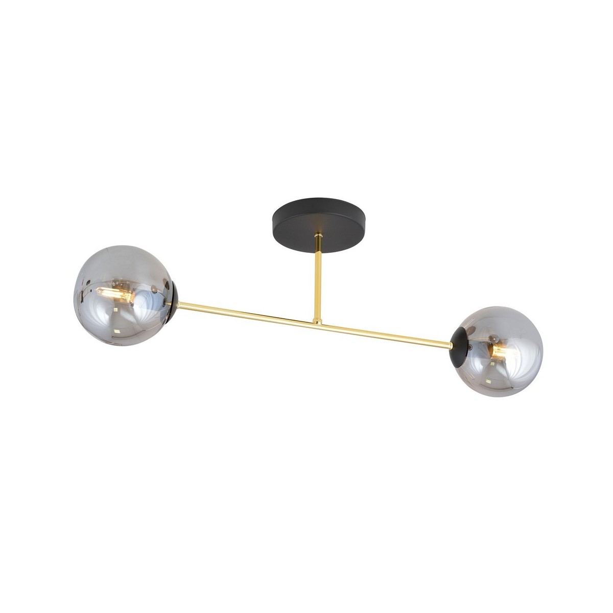 Emibig MAGNUM 2 BL GRAFIT EM1269/2 kolor czarny z kategorii lampy sufitowe