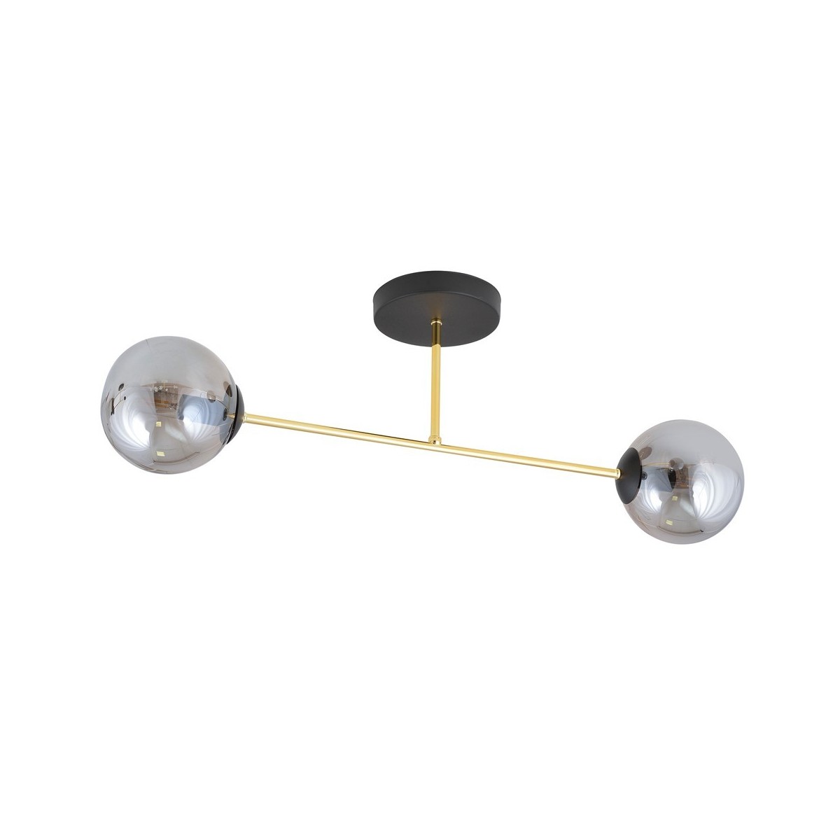 Emibig MAGNUM 2 BL GRAFIT EM1269/2 kolor czarny z kategorii lampy sufitowe