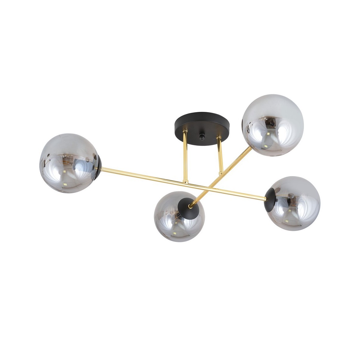 Emibig MAGNUM 4 BL GRAFIT EM1269/4 kolor czarny z kategorii lampy sufitowe