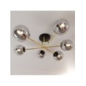 Emibig MAGNUM 6 BL GRAFIT EM1269/6 kolor czarny z kategorii lampy sufitowe