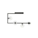 Emibig SOMA 4 BL TRANSPARENT EM1289/4 kolor czarny z kategorii lampy sufitowe