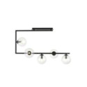 Emibig SOMA 5 BL TRANSPARENT EM1289/5 kolor czarny z kategorii lampy sufitowe