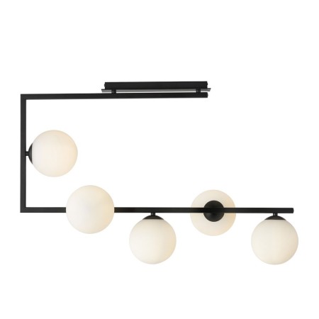 Emibig SOMA 5 BL OPAL EM1291/5 kolor czarny z kategorii lampy sufitowe