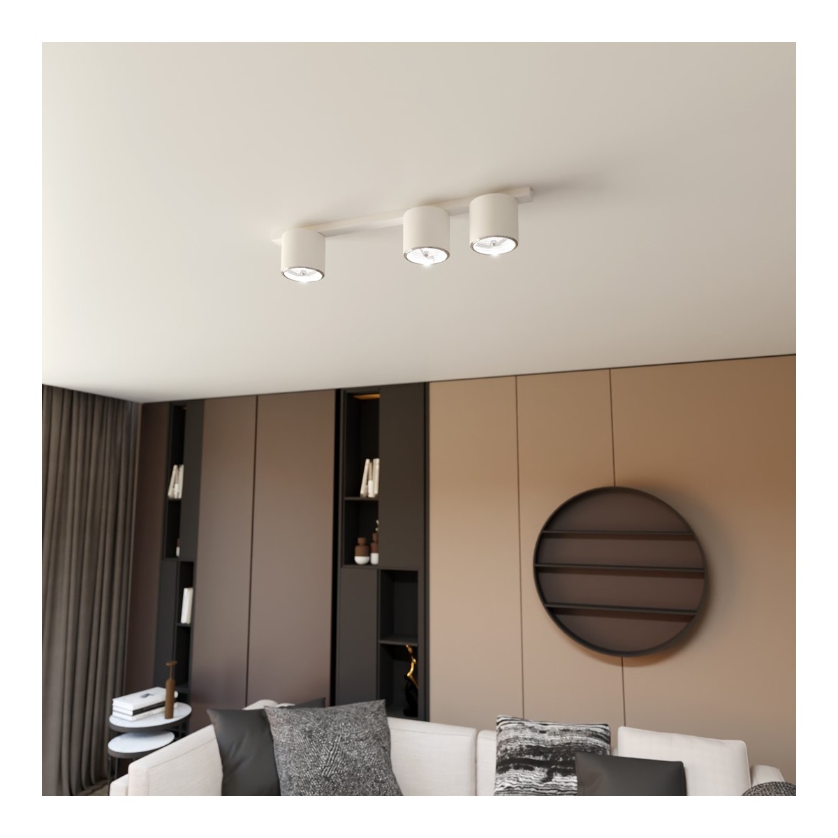 Emibig NANO 3 WHITE EM1311/3 kolor biały z kategorii lampy sufitowe