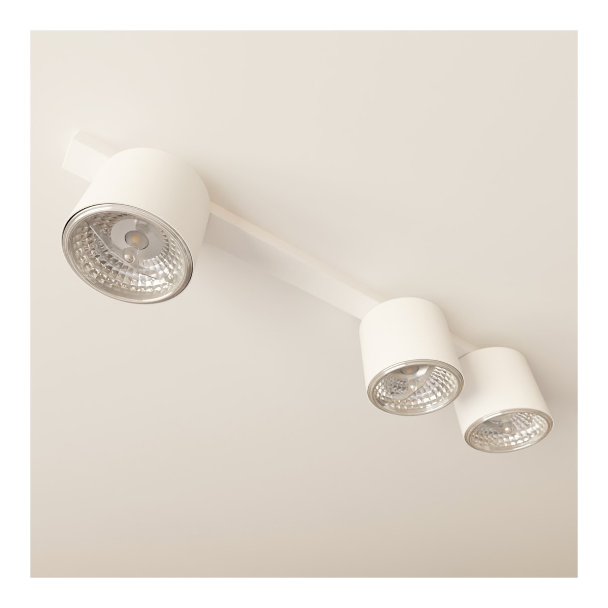 Emibig NANO 3 WHITE EM1311/3 kolor biały z kategorii lampy sufitowe