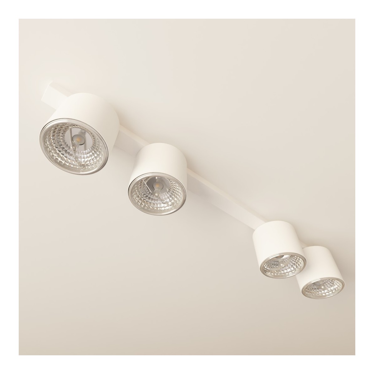 Emibig NANO 4 WHITE EM1311/4 kolor biały z kategorii lampy sufitowe