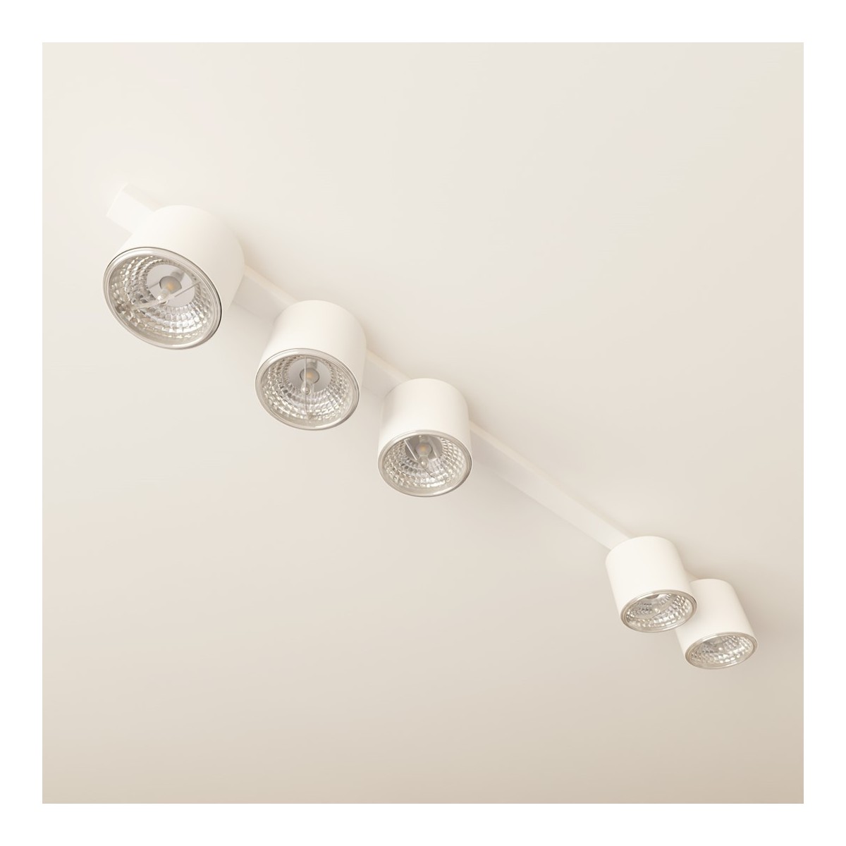 Emibig NANO 5 WHITE EM1311/5 kolor biały z kategorii lampy sufitowe