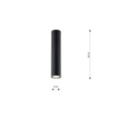 Emibig TECNO 1M BLACK EM1316/1M kolor z kategorii lampy sufitowe