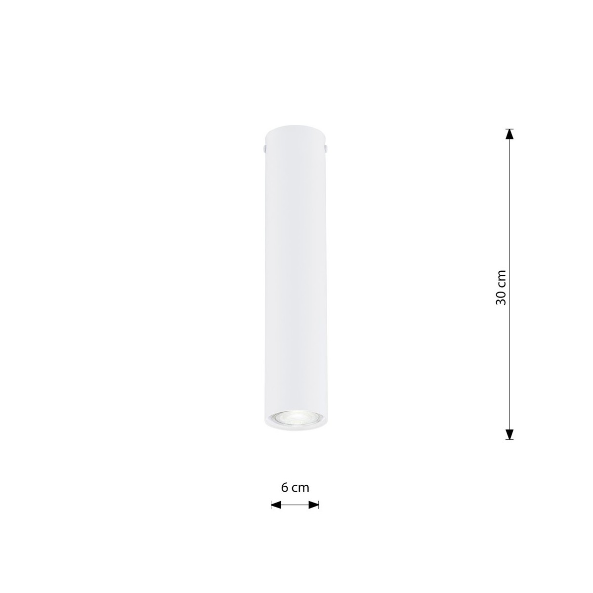 Emibig TECNO 1M WHITE EM1317/1M kolor z kategorii lampy sufitowe