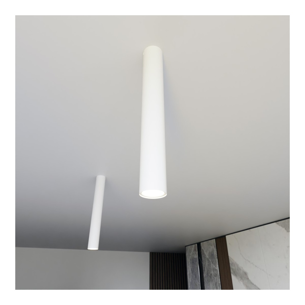 Emibig TECNO 1L WHITE EM1317/1L kolor z kategorii lampy sufitowe