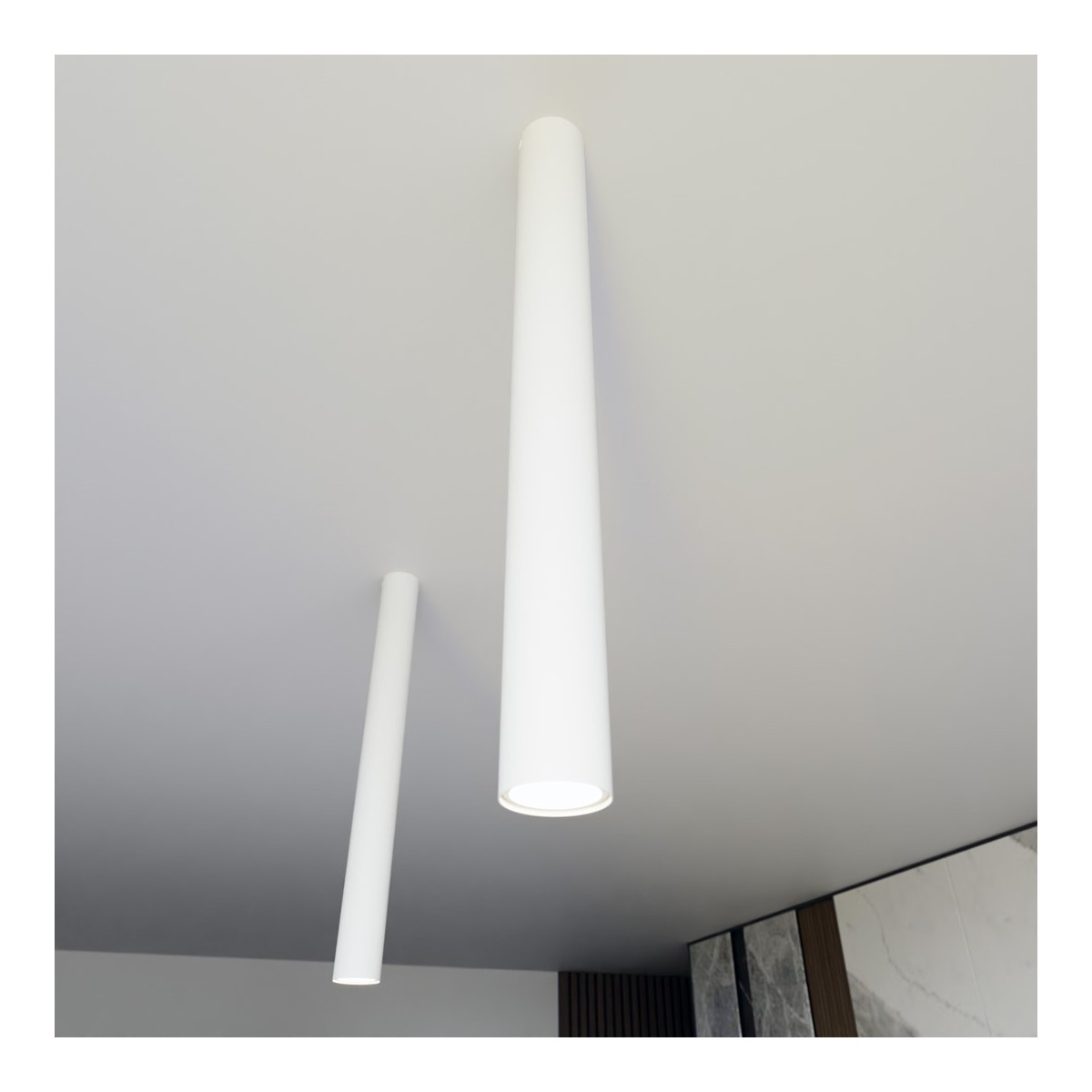 Emibig TECNO 1XL WHITE EM1317/1XL kolor z kategorii lampy sufitowe