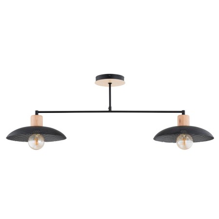 Emibig KOBE 2 BLACK EM1318/2 kolor czarny z kategorii lampy sufitowe