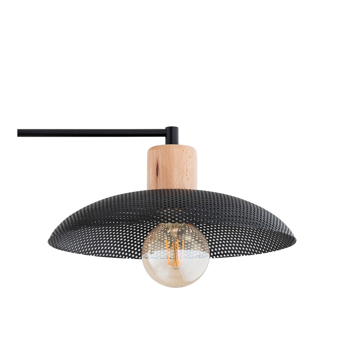 Emibig KOBE 2 BLACK EM1318/2 kolor czarny z kategorii lampy sufitowe