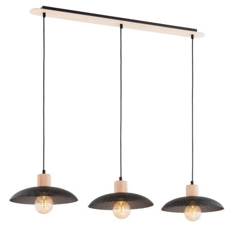 Emibig KOBE 3 BLACK EM1318/3 kolor czarny z kategorii lampy wiszące