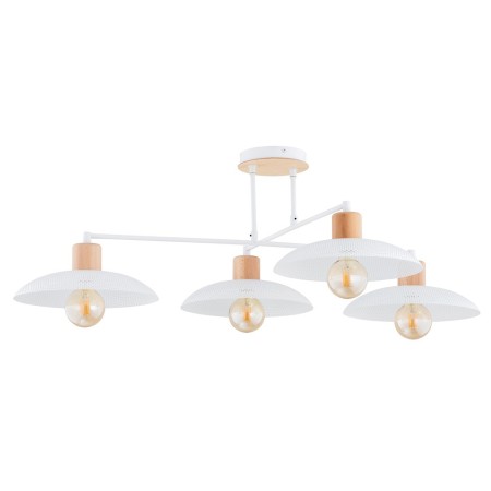 Emibig KOBE 4 WHITE EM1319/4 kolor biały z kategorii lampy sufitowe