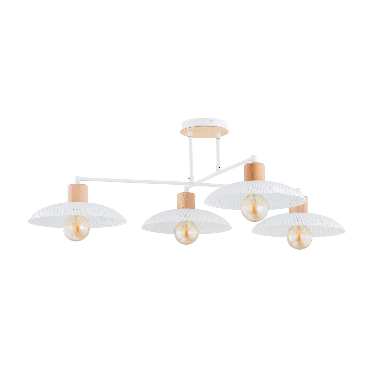 Emibig KOBE 4 WHITE EM1319/4 kolor biały z kategorii lampy sufitowe