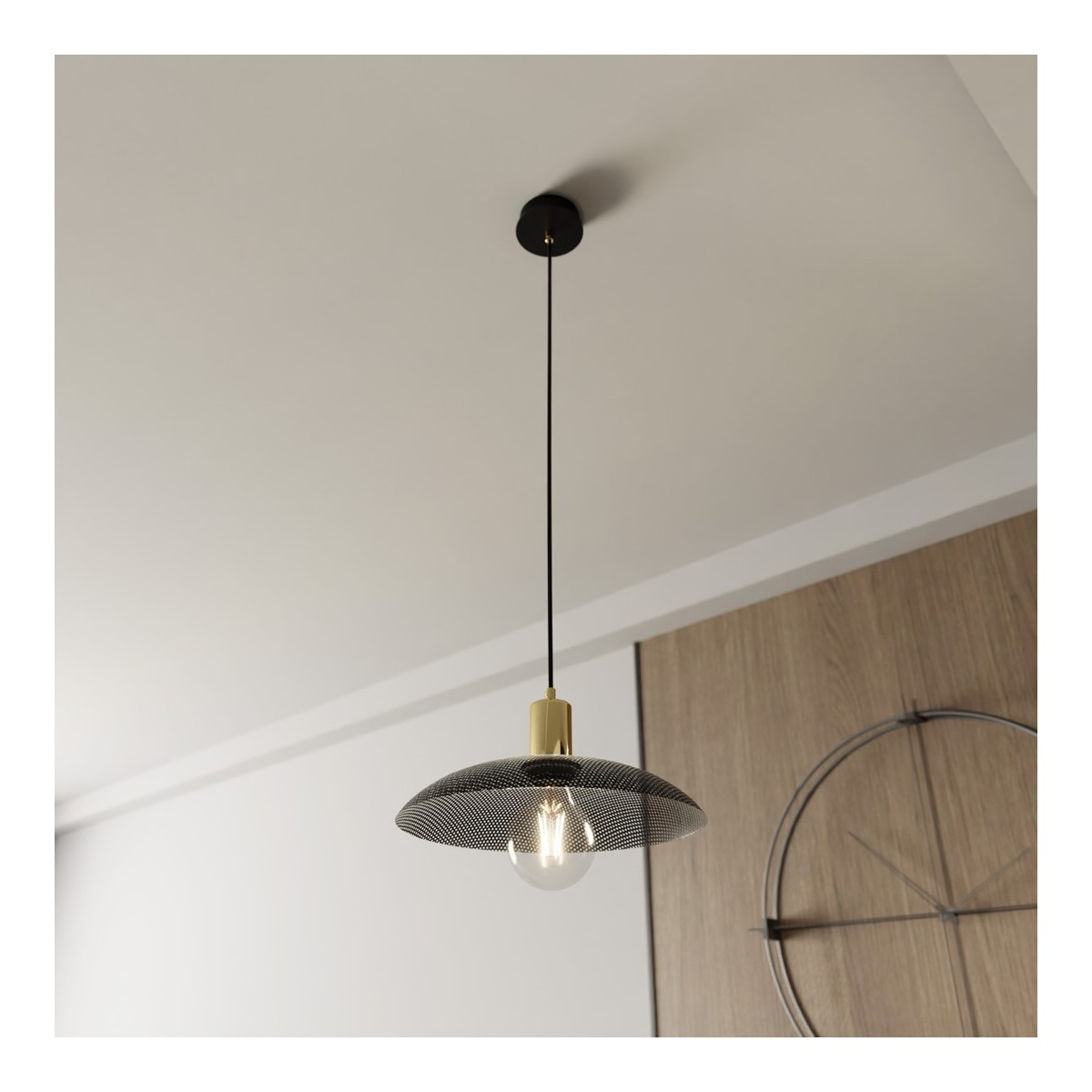 Emibig SPIRIT 1 BLACK EM1320/1 kolor czarny z kategorii lampy wiszące