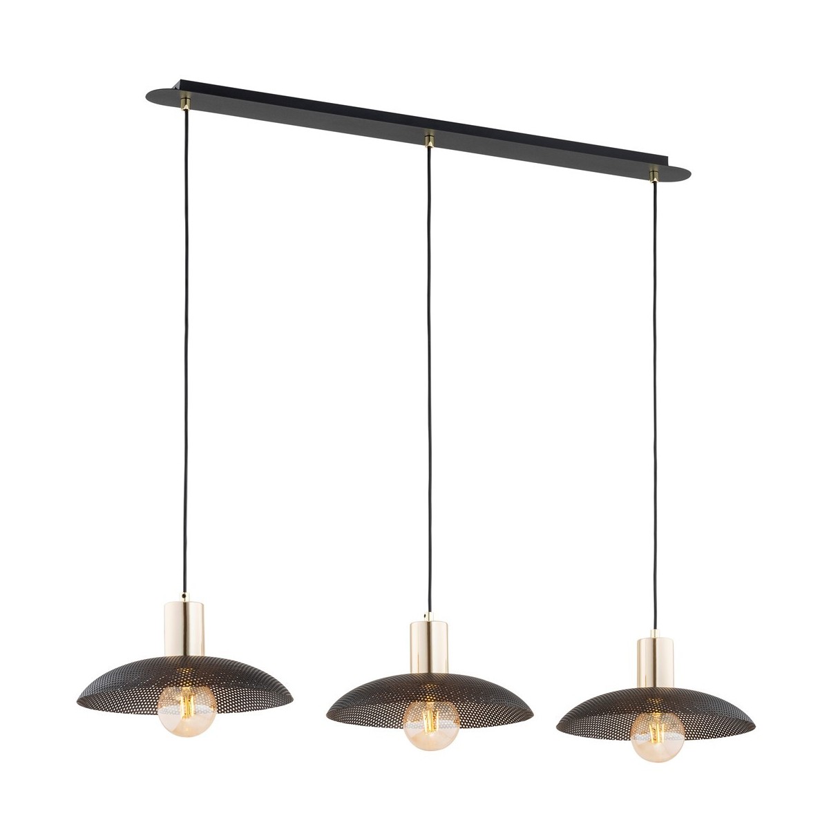 Emibig SPIRIT 3 BLACK EM1320/3 kolor czarny z kategorii lampy wiszące