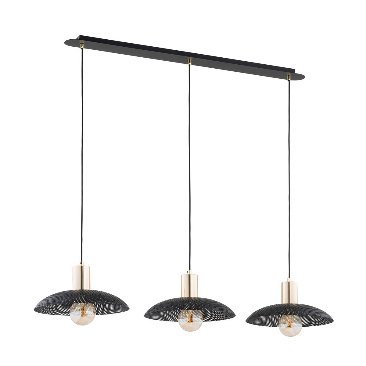 Emibig SPIRIT 3 BLACK EM1320/3 kolor czarny z kategorii lampy wiszące