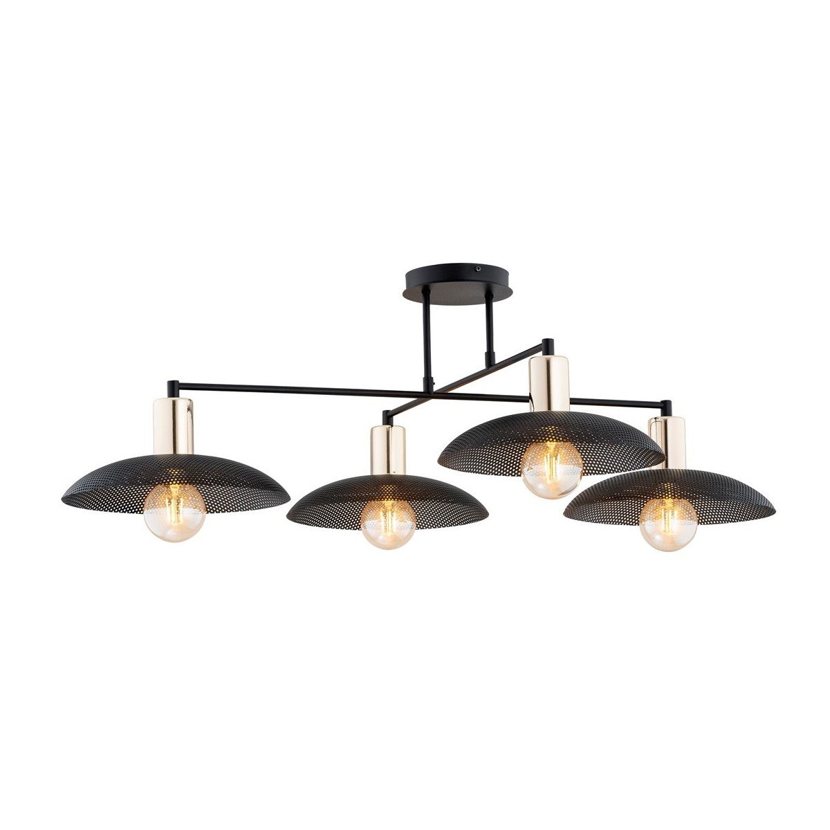 Emibig SPIRIT 4 BLACK EM1320/4 kolor czarny z kategorii lampy sufitowe