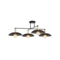 Emibig SPIRIT 4 BLACK EM1320/4 kolor czarny z kategorii lampy sufitowe