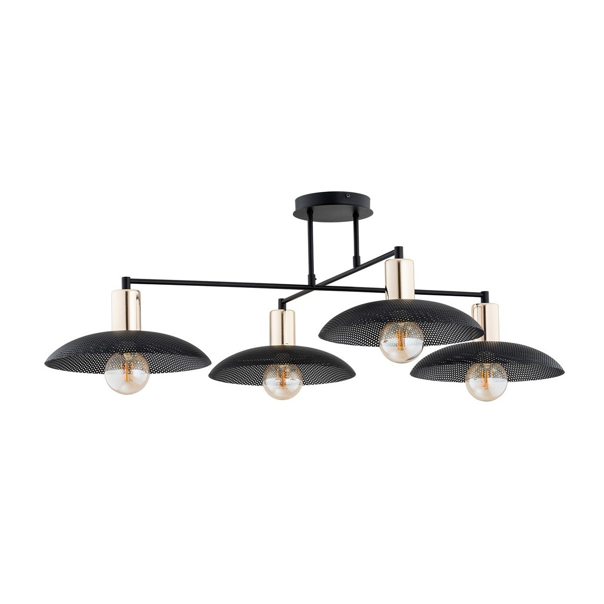 Emibig SPIRIT 4 BLACK EM1320/4 kolor czarny z kategorii lampy sufitowe