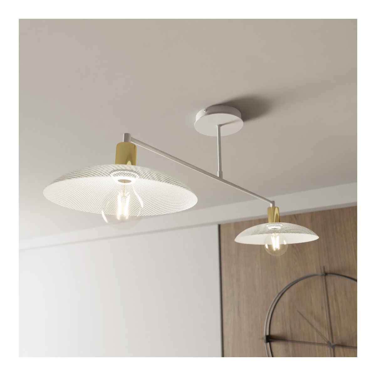 Emibig SPIRIT 2 WHITE EM1321/2 kolor biały z kategorii lampy sufitowe