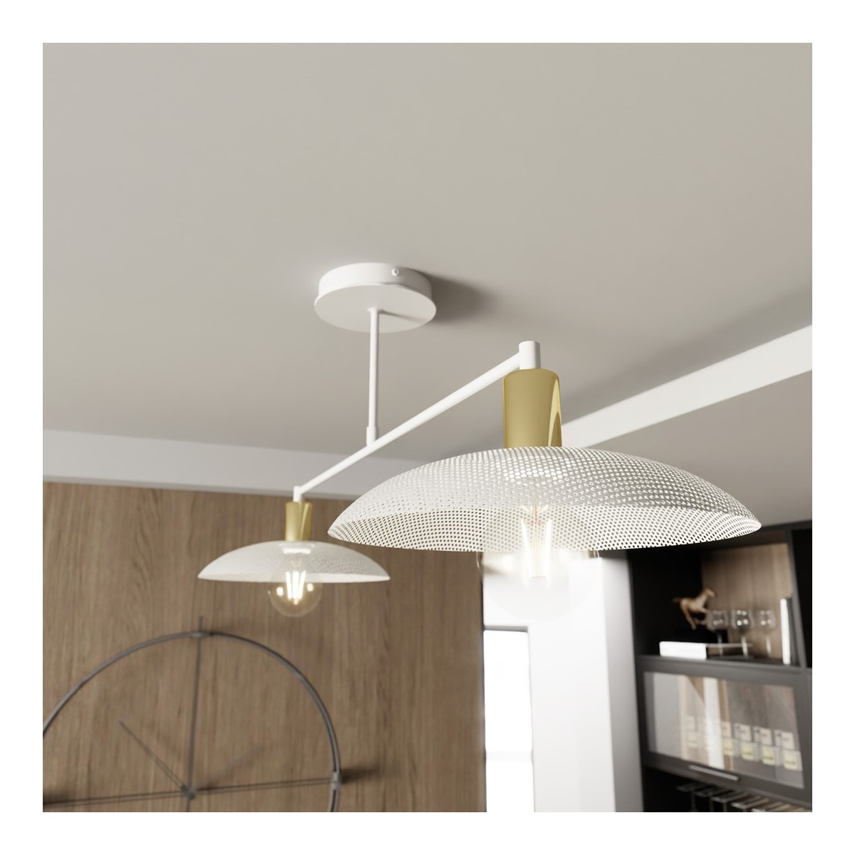 Emibig SPIRIT 2 WHITE EM1321/2 kolor biały z kategorii lampy sufitowe