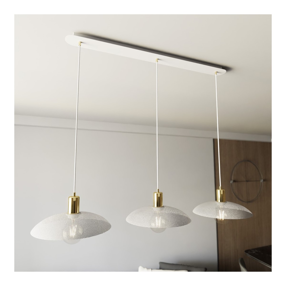 Emibig SPIRIT 3 WHITE EM1321/3 kolor biały z kategorii lampy wiszące