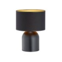 Emibig ASPEN LN1 BLACK/GOLD EM1323/LN1 kolor czarny z kategorii lampki biurkowe