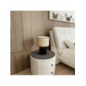 Emibig ASPEN LN1 BLACK/RATTAN EM1324/LN1 kolor czarny z kategorii lampki biurkowe