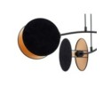 Emibig MOTIF 4 BLACK/GOLD EM1325/4 kolor czarny z kategorii lampy wiszące