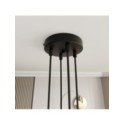 Emibig MOTIF 4 BLACK/GOLD EM1325/4 kolor czarny z kategorii lampy wiszące